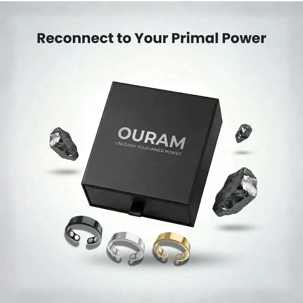 OURAM™ HEMATITE RING