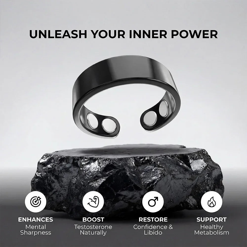 OURAM™ HEMATITE RING